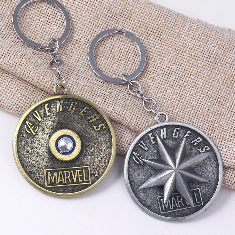 Marvel Avengers Metal Thor's Hammer Iron Man Thanos Infinity Gauntlet Hero Rotating Pendant Marvel Avengers Metal Thor's Hammer Iron Man Thanos Infinity Gauntlet Hero Rotating Pendant