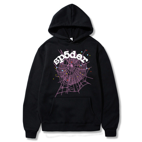 Unisex Gothic Spiderweb-Print Zip-Up Sweatshirt | Trendy Loose-Fit Hoodie in European & American Style