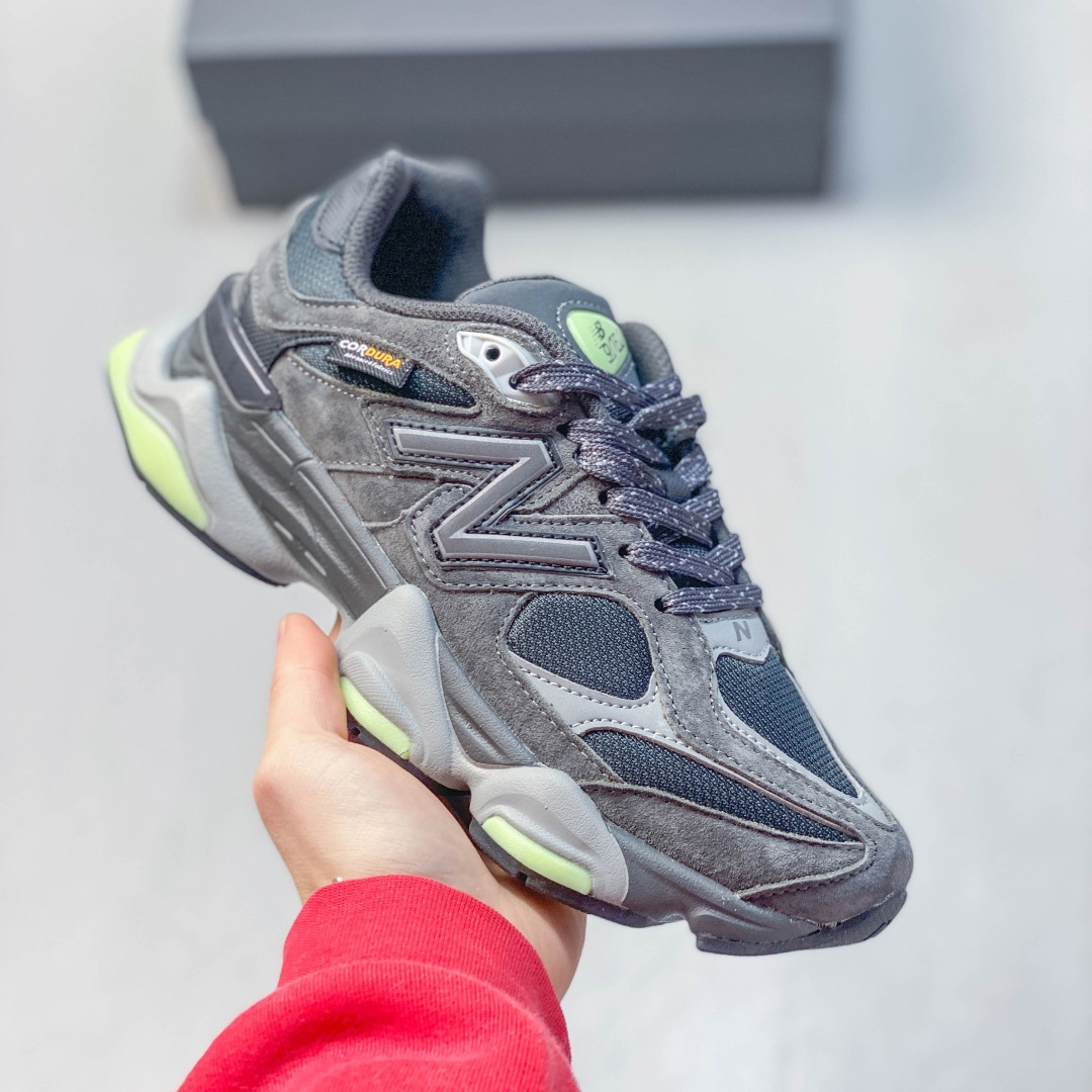 Pure original NB9060 retrógrado zapatos de zapatos de papá cómodos de amortiguación universal para hombres y mujeres zapatos deportivos de viaje y ocio