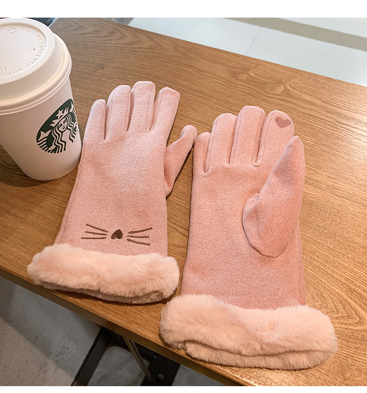 Women's Basic Simple Style Solid Color Gloves 1 Set display picture 5