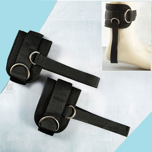 Hot selling fitness ankle buckle leg training hip strength training device gantry adjustable tension rope leggings and ankle straps