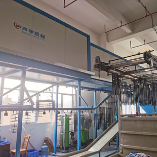 Fully automatic powder spraying coating production line industrial processing equipment coating equipment powder spraying assembly line package packaging