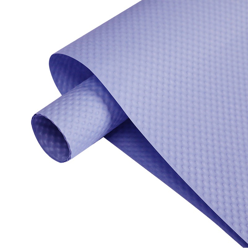 Color sólido nuevo papel en relieve tridimensional Picar punto ramo de papel de embalaje material de embalaje floral al por mayor