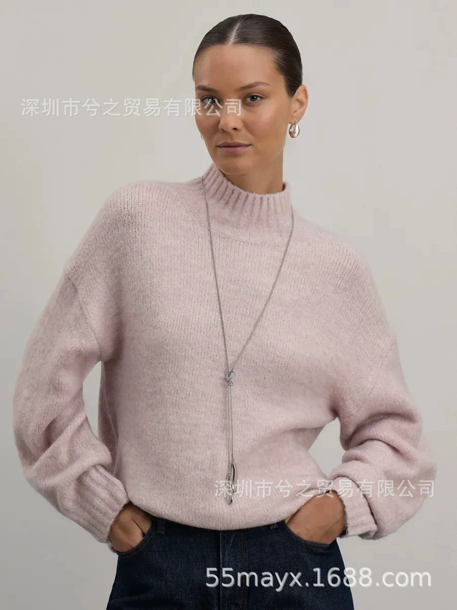Свободный джемпер из шерсти (loose sweater)