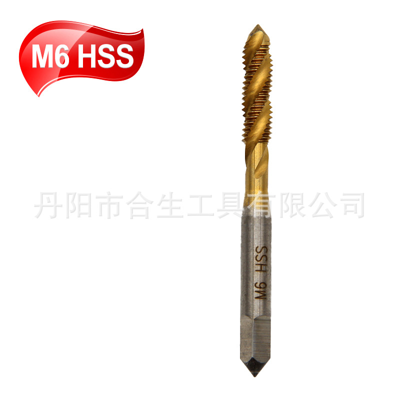 Tornillo de alambre para máquina de ranura en espiral de acero de alta velocidad de 7pc