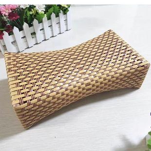 A524 Summer Hollow Pillow Summer Cooling Pillow Pe Rattan Hollow Cooling Pillow Imitation Bamboo Cooling Pillow Hollow Steaming