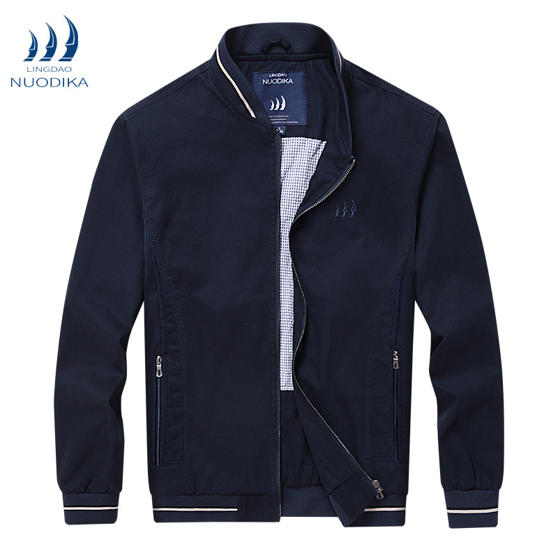 Bass Xuan Ying Men's Jacket Men's Spring and Autumn Youth Fashion Baseball Collar Comfortable Versatile Casual Large Size Coat