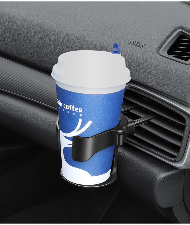. Car water cup holder air conditioning outlet beverage holder car multi-function tea cup holder ashtray fixed storage
