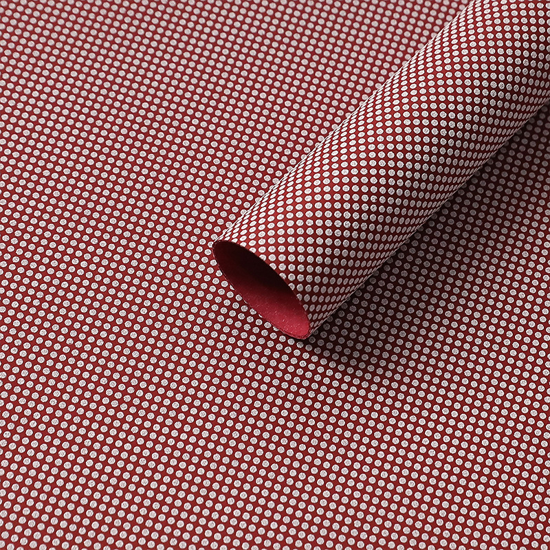 Papel de embalaje estereoscópio en relieve Papel de embalaje de ramo de flores de San Valentín Material de embalaje de flores de alta calidad Papel de embalaje de flores