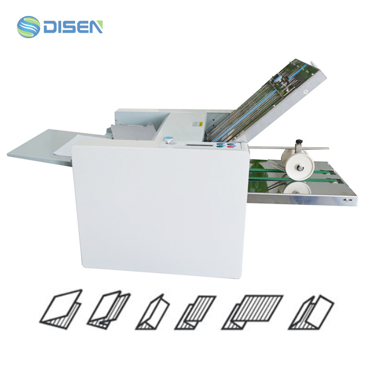 外贸出口型高速两梳A3纸张栅栏式折页机械票据说明书折纸机全自动