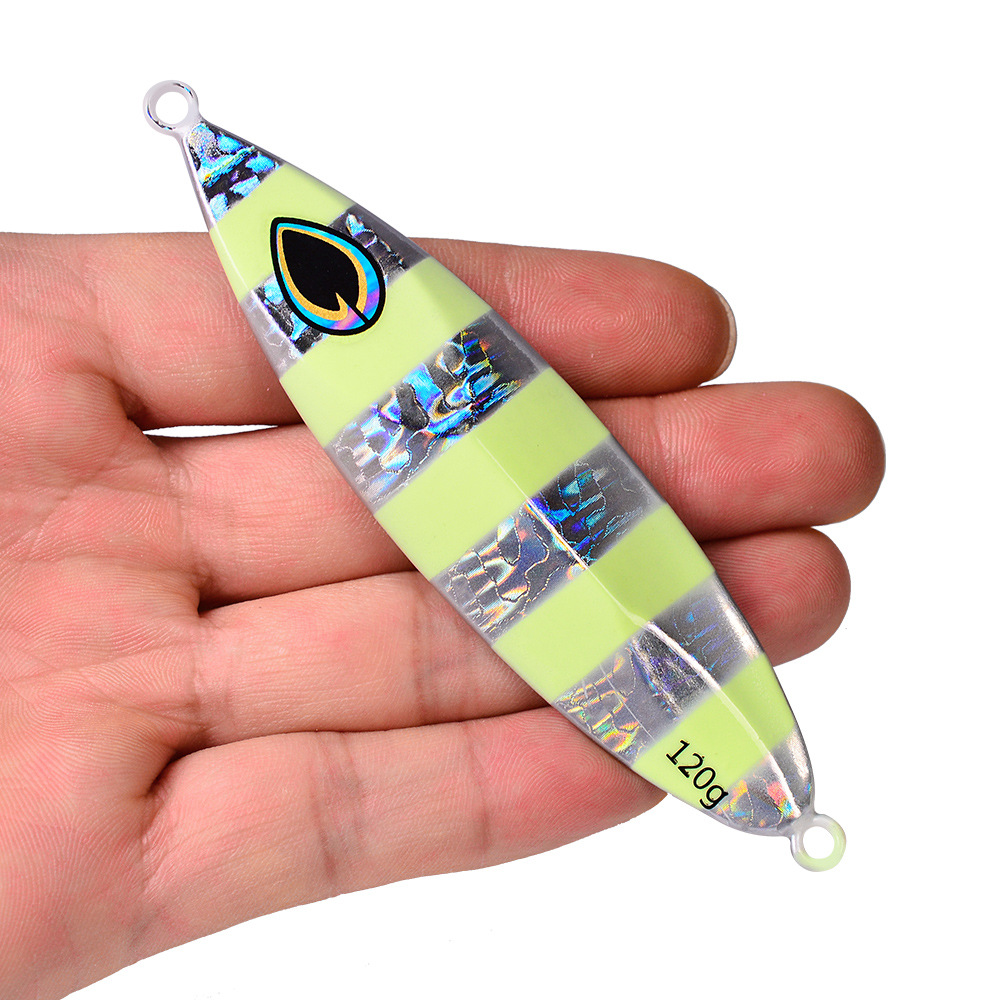 6 Colors Metal Jigging Spoon Fishing Lures Bass Walleye Perch Fresh Water Fishing Lure