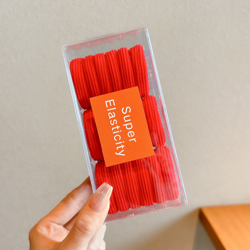 Coleteros de Alta Elasticidad, Estilo 2025, Bandas Elásticas para Mujer para Atar el Cabello, Coleteros Duraderos que No Tiraman del Cabello, Accesorios para el Cabello con Diadema.