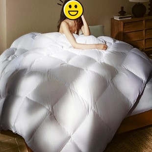 Made in China, Tongcheng Origin, Soft and Warm High down Content Duck down Duvet, Thickened Winter Single and Double Bed Quilt