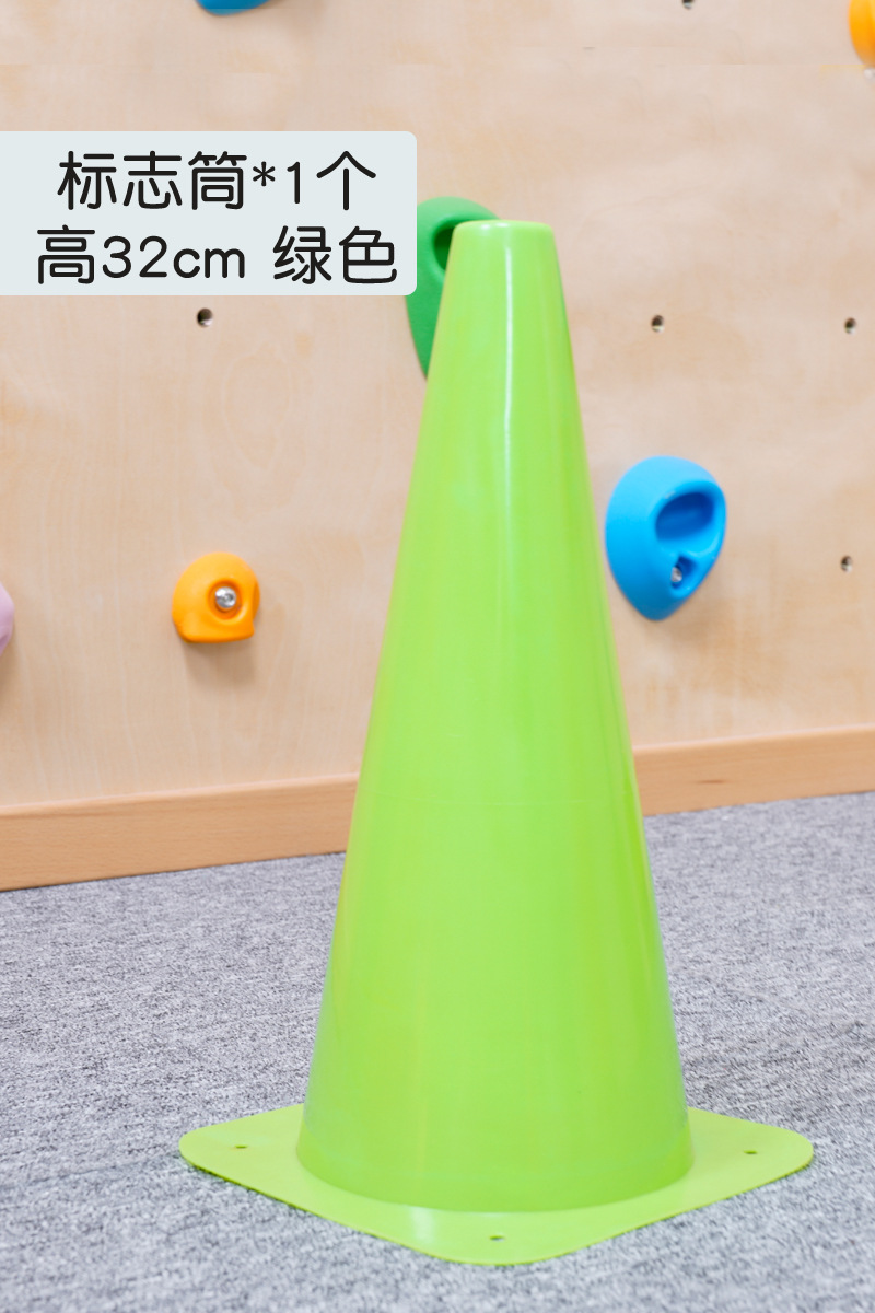 Barricada de helado barril logotipo barril collar jardín de infantes mesa de equilibrio juguetes de lanzamiento barreras cónicas