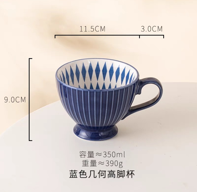 大容量朝食カップオート麦コーヒー牛乳カップかわいい大腹カップ陶磁器マグカップ麦カップコップコップ|undefined