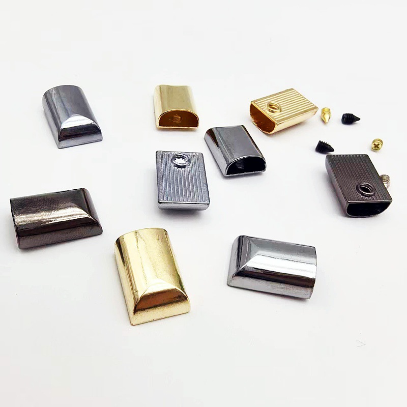 No. 5 Square Zipper Puller Nylon Zipper Tail Clip with Screw Luggage Leather Goods Hardware Accessories Wholesale in Stock