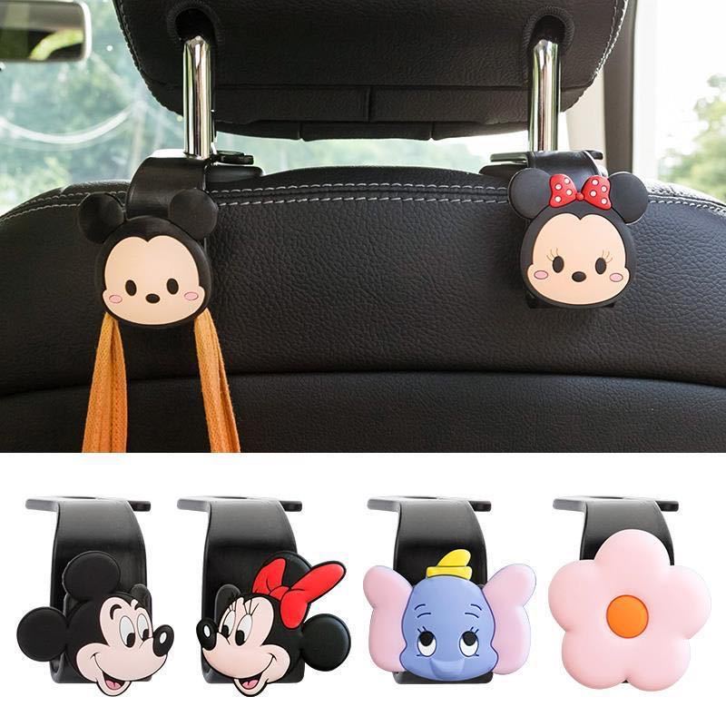 Productos de automóviles creativos, asiento trasero montado en el automóvil, gancho de asiento trasero, gancho de automóvil pequeño, lindo