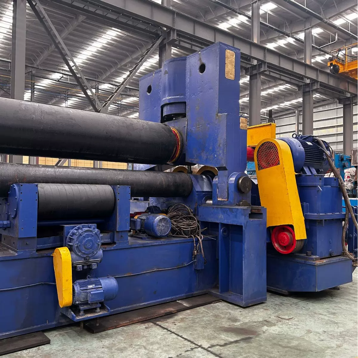 南通恒力60*3500上辊万能卷板机自动卷板机床精品稀缺