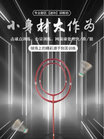Badminton Racket Adult Training Racket Full Carbon Ultra-Light 5U Outdoor Men's Special Small Frame Badminton Racket Wholesale