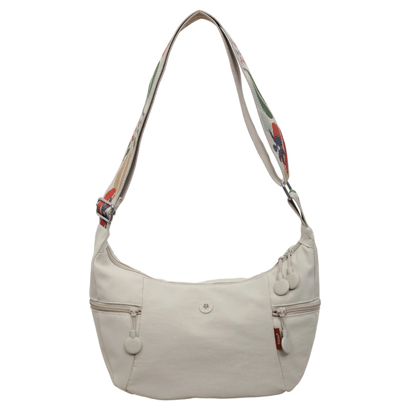 Bolso de tela de nylon de gran capacidad para mujeres 2026 nuevo estilo ligero bolso de moda bolso de bolsas de bolsas de hombro de viaje ocio