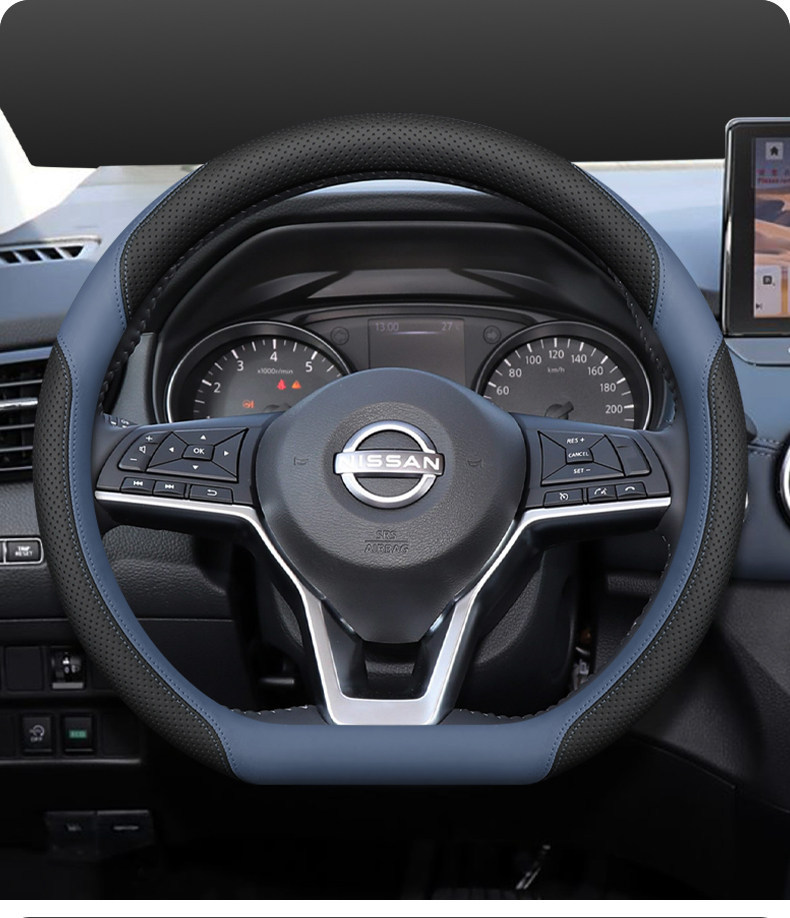Suitable for Nissan Steering Wheel Covers for 14Th Generation Sylphy, Classic Teana, Qashqai, X-Trail, Sunny, and All-Season Universal Car Steering Wheel Covers