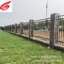 新乡围墙护栏仁久小区铁艺围栏厂区景区铁栅栏制作安装