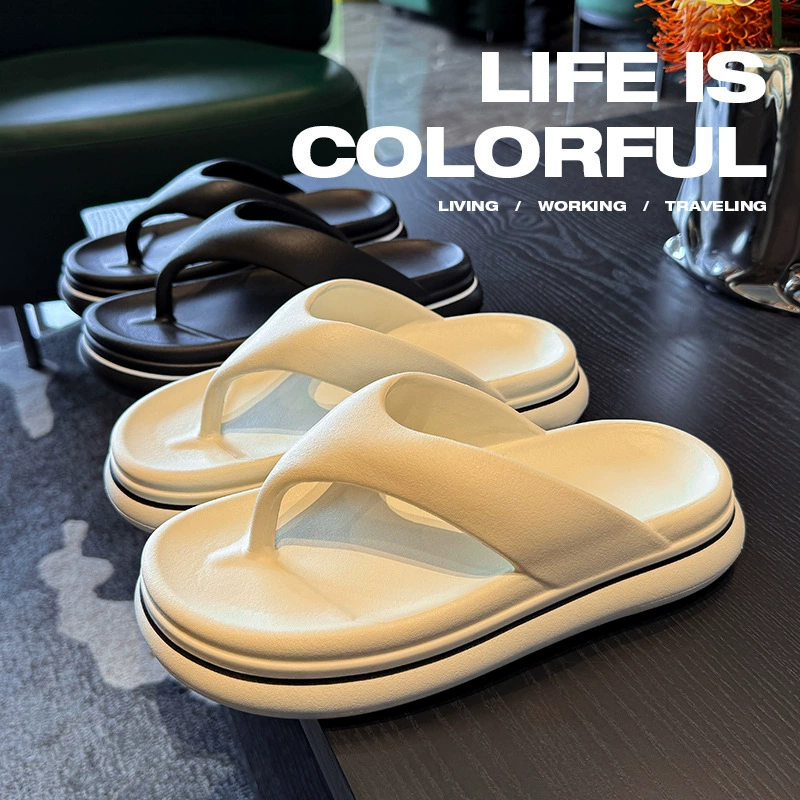 Лулади новый елочник мужской EVA Летние нескользкие тапочки носить ножки