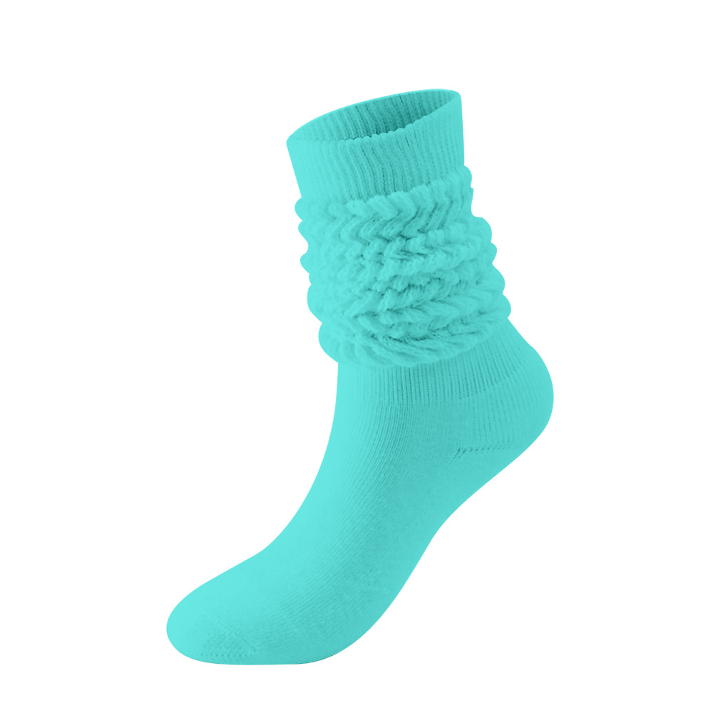 Comercio exterior transfronterizo para hombres y mujeres apilando calcetines Calcetines de burbujas de Amazon de tubo largo cálido de otoño e invierno