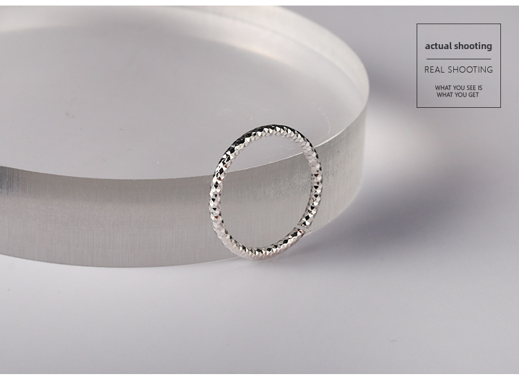 S925 Sterling Silber funkelnder Ring Auto Blume Super Flash Ins kalten Wind offenen Fingerring Zeigefinger Schmuck weiblich 5940L_voghion.com