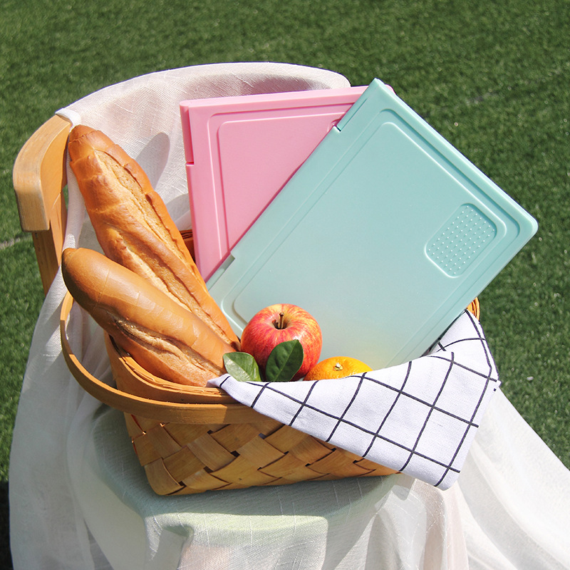 创意塑料菜板 砧板套装 户外5件套刀折叠菜板 厨房刀具套装批发