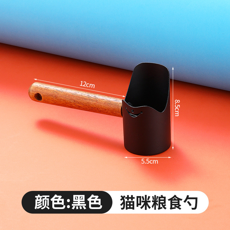 不锈钢猫砂铲 加深猫粮铲豆腐猫砂猫屎铲子宠物清洁用品大号铲屎|undefined