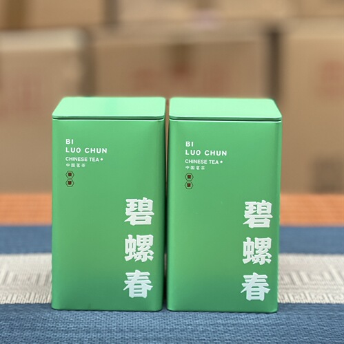 Biluochun New Tea Mingqian Young Leaves Authentic Suzhou Alpine Green Tea Strong Fragrance Spring Tea Bulk Canned 250g
