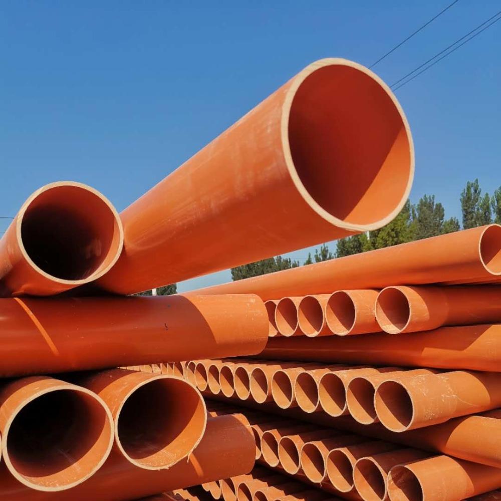 广茂喜马 cpvc电力管  电缆电线保护套管 地埋架空 全新料