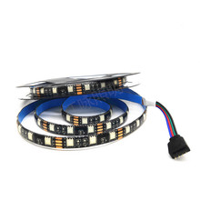 5050LED灯带一米60珠5VRGB彩色软灯条滴胶防水USB接口控制器套装
