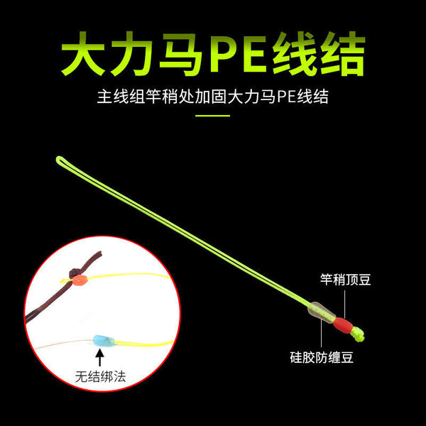 Factory direct selling PE reinforcement line group competition black…
