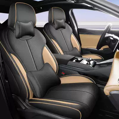 Modelə uyğun (Original) oturacaq örtükləri – cover and all-season seat cushion - black-brown-luxury-edition-note-the-model-year-front-row-fully-covered-rear-row-partially-covered