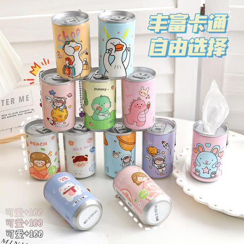 Creative 30 piece bucket wet wipes can portable kitchen car cleaning travel makeup remover baby wet wipes wholesale