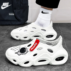 洞洞鞋男款夏季外穿網紅超火椰子涼鞋運動款踩屎感沙灘包頭涼拖鞋