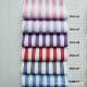 Spot supply polyester cotton yarn-dyed mercerized striped fabric striped shirt fabric TC spring and summer clothing fabric