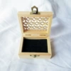 Six -piece hollow wooden box
