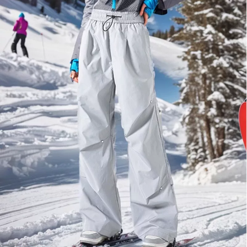 Теплые водонепроницаемые ski брюки, три в одном