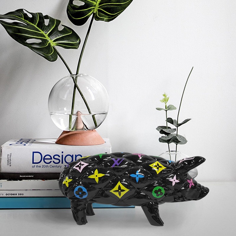 Taburete con Forma de Animal de Resina Decorativo Multifuncional para Hotel y Hogar