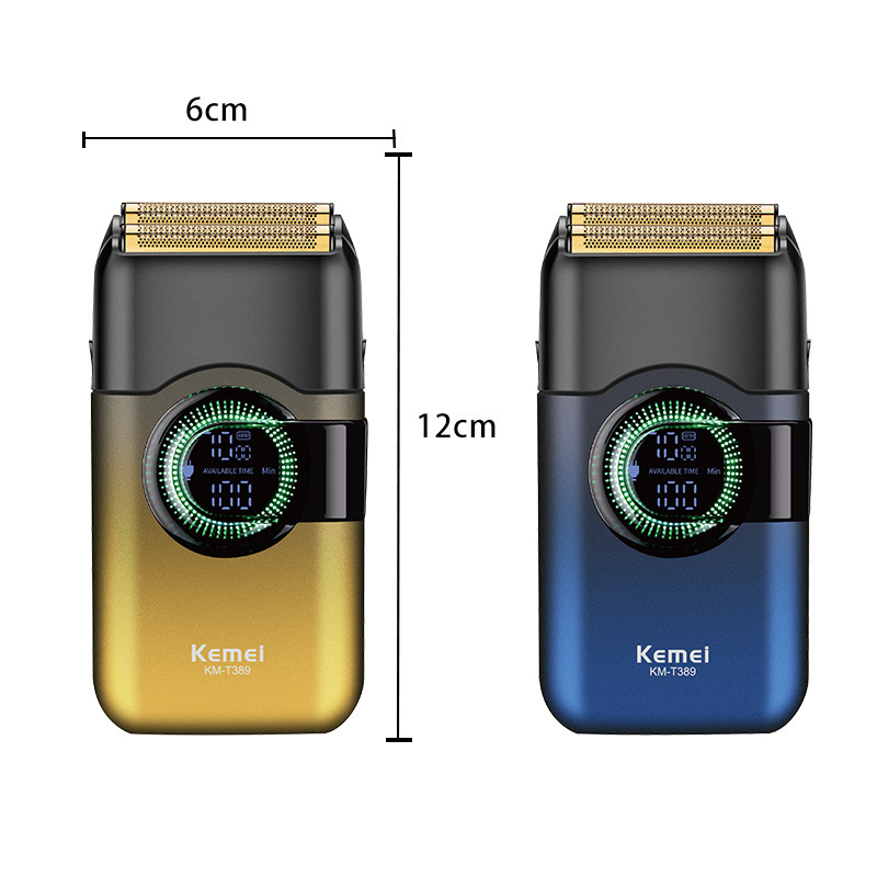 Kemei科美往復式髭剃り充電式家庭用髭剃り電気男性専用髭剃りデジタル表示|undefined