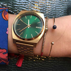 代购Nixon尼克松手表金绿色小清新中性款男女时尚腕表 A0451919