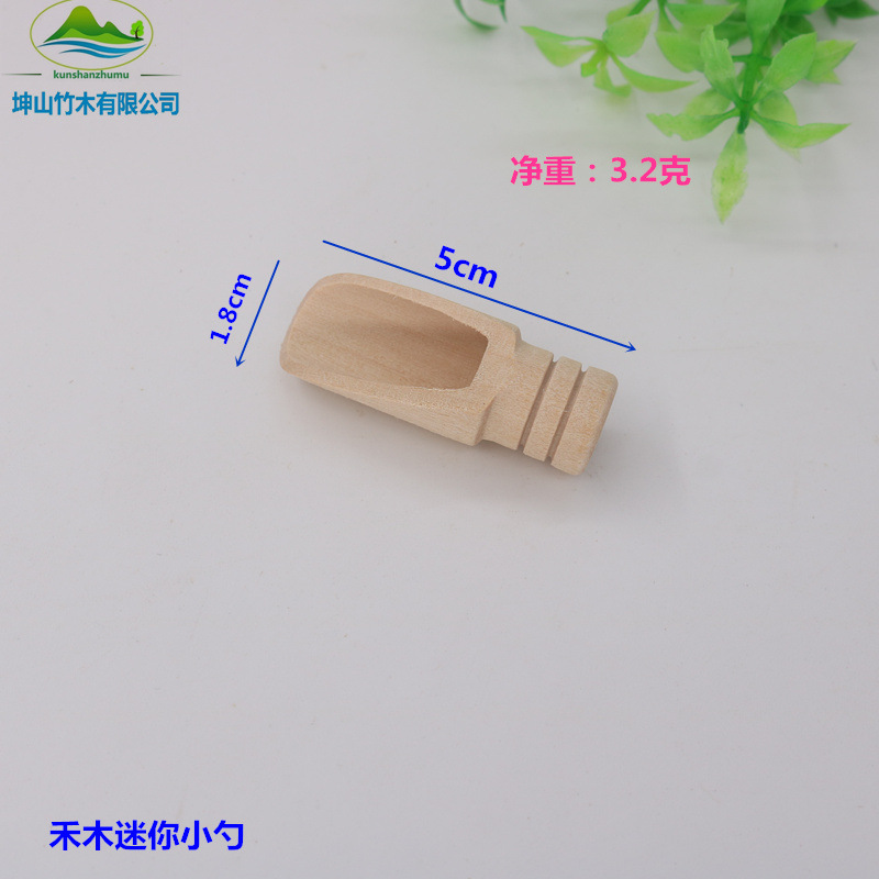 Cuchara de sal pequeña Cuchara de té de leche en polvo Cuchara de sal de madera Cuchara de sal de baño Cuchara de madera pequeña Cuchara de sal de baño de leche en polvo Cuchara de alimentos