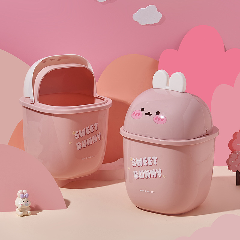Desktop Trash Can Cute small size Mini Table Dining Table Desk Office Desk Home Living Room Coffee Table Creative with Lid Desktop Trash Can Cute small size Mini Table Dining Table Desk Office Desk Home Living Room Coffee Table Creative with Lid