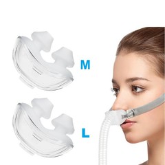 适用于瑞思迈AirFitP10鼻枕替换垫鼻硅胶软垫呼吸机面罩专用配件