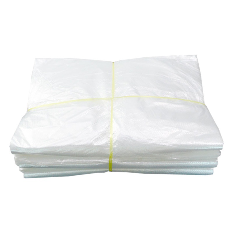 PO película bolsillo plano translúcido desechable a prueba de humedad a prueba de polvo bolsa de plástico blanco bolsa de embalaje interior 1000 PC