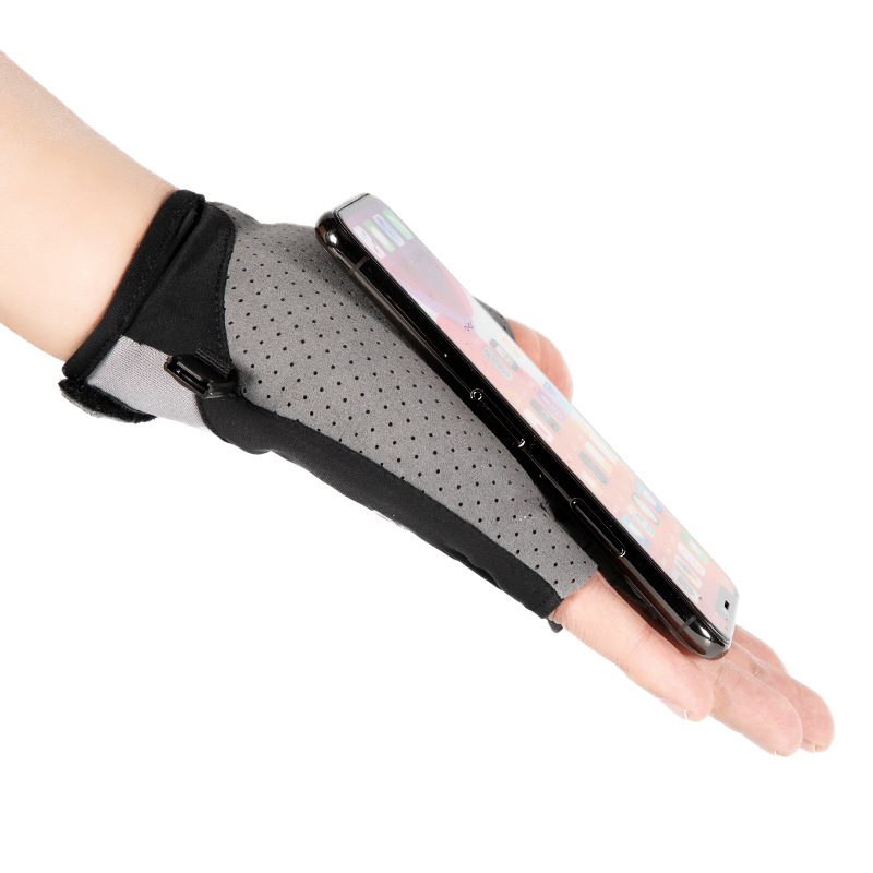 Cyclisme Sports pour hommes et femmes Demi-doigt mince Dign respirant antidérapant résistant à l'usure glace soie crème solaire extérieur_voghion.com