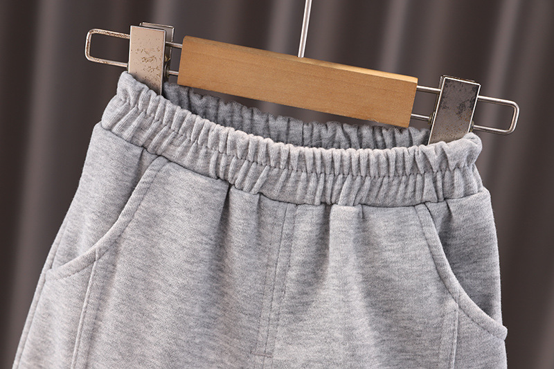 Otroška obleka za fantke in deklice 2024, pomladna in deklica v zahodnjaškem slogu, jesenski športni dvodelni komplet_voghion.com